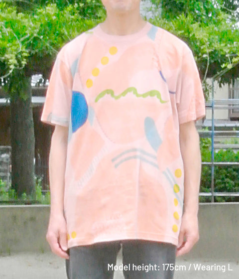 Natsuko Kozue Hand-Painted T-shirt {Smile} SOLD OUT