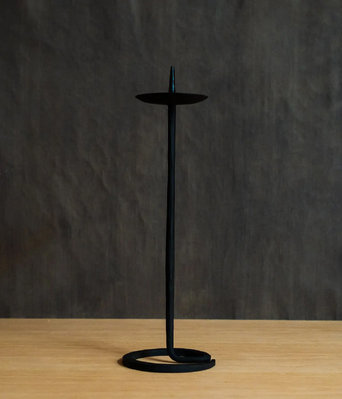 Hand-forged Iron Candle Stand {Large-B} (pre-order)