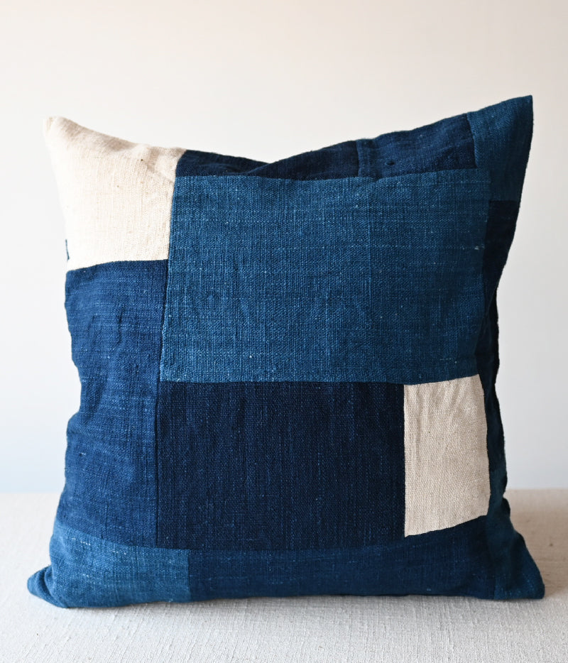 Aizome Patched Cushion Cover [M]