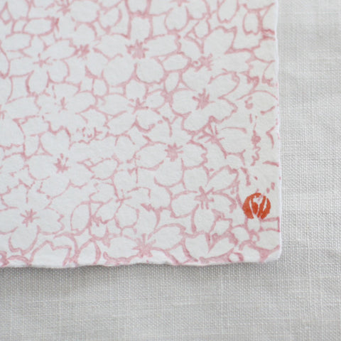 Yumeji Takehisa Washi Handmade Paper Post Card