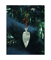 Silver Plated Leaf Ornament (20% Off)
