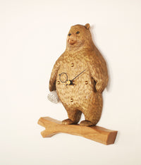 [PRE-ORDER] Brown Bear Wall Clock