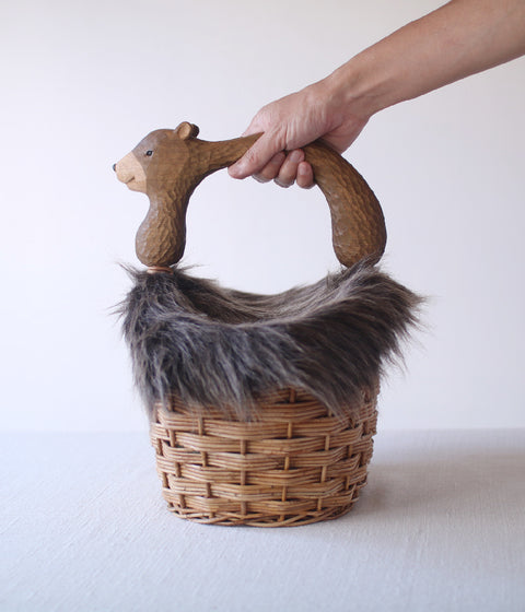 Brown Bear Basket