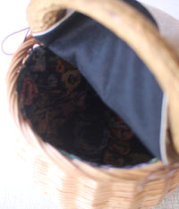 Fox Basket with Embroidery