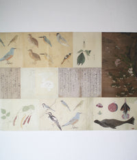 Japanese collage wrapping paper [A]