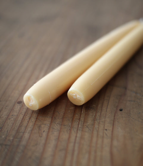 Rice Bran Wax Taper Candles