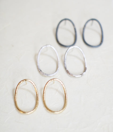 Yasushi Jona Yubiwa Earrings Large