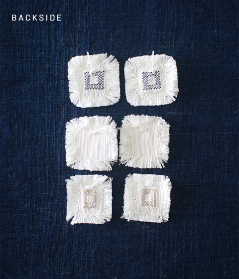 [SALE] "EYE" Silk Earrings