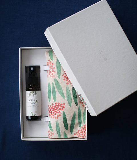 Warm Eye Pillow with Japanese Forest Mist {Trees}