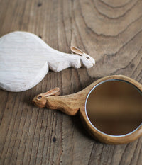 Rabbit Hand Mirror Small