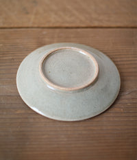 Katauchi Medium Plate Ash (18cm/7.3")