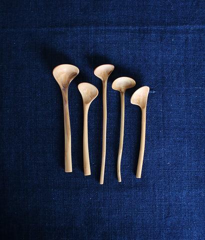 Branch Condiments Spoons [SS] Plum