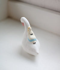 The Wild Swan Small Ceramic Figure