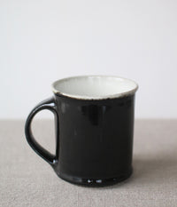 Gunji Pottery Black Mug