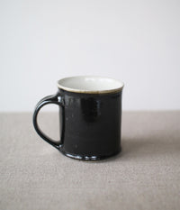 Gunji Pottery Black Mug