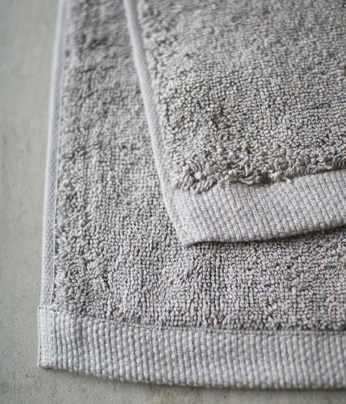 fog linen work linen knit floor mat – UGUiSU STORE