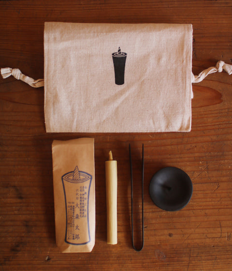 OMORI Candles Linen/Cotton Bag