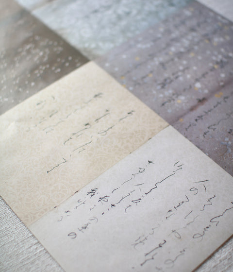 Japanese collage wrapping paper [B]