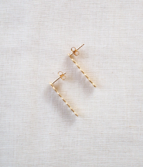 Jona "tenten line" Stud Earrings