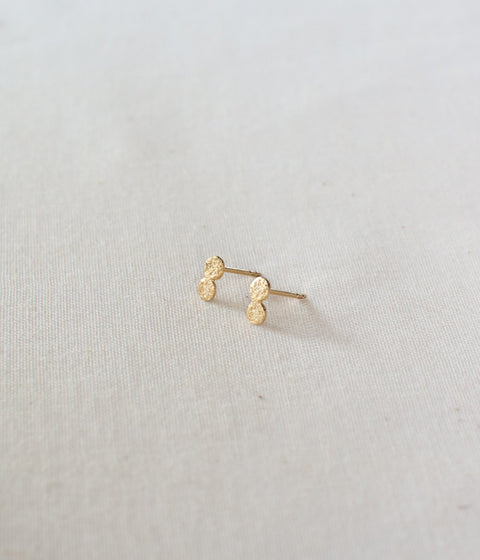 Jona "tenten" Stud Earrings {Gold}