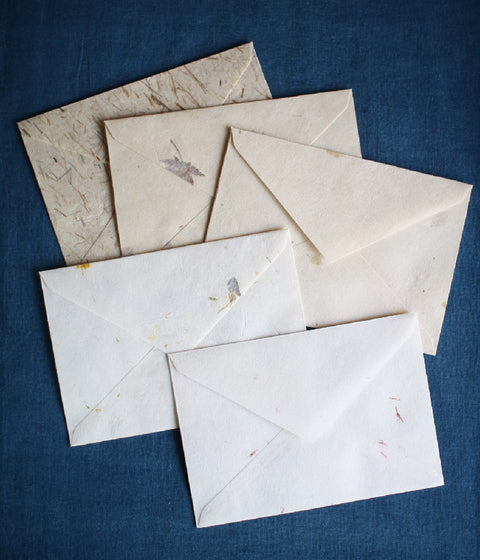 Handmade Washi Sukikomi Envelopes