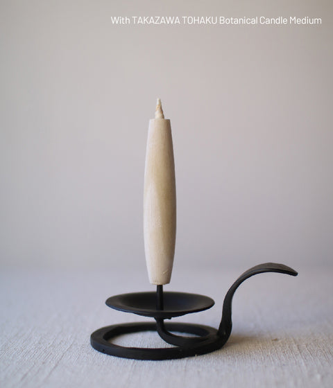 Hand-forged Iron Candle Holder with Handle (For candle size #1-5)