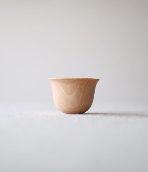 TOHKA Wood Sake Cups {Natural} (sold out)
