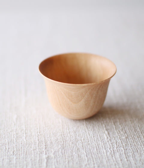TOHKA Wood Sake Cups {Natural} (sold out)