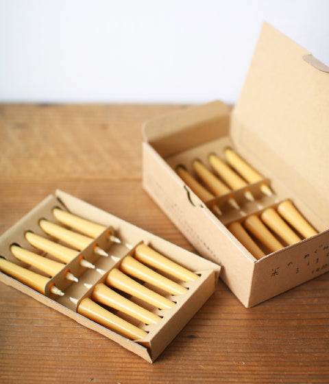 Komenomegumi Rice Bran Wax Candles {Pack of 20}
