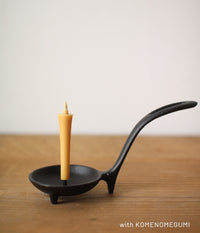 Cast Iron Candle Stand with handle
