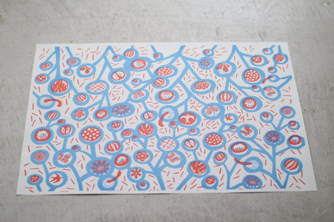 Natsuko Kozue A3 Wrapping Paper {Forest}