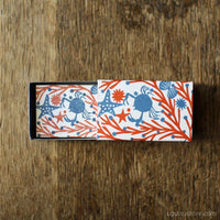 [SALE] Letterpress Mini Note Cards in Match Box