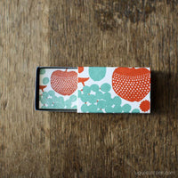 [SALE] Letterpress Mini Note Cards in Match Box
