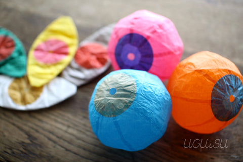 Japanese Paper Balloon {Two-colour Mini Set}