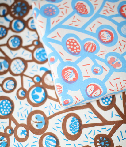 Natsuko Kozue A3 Wrapping Paper {Forest}