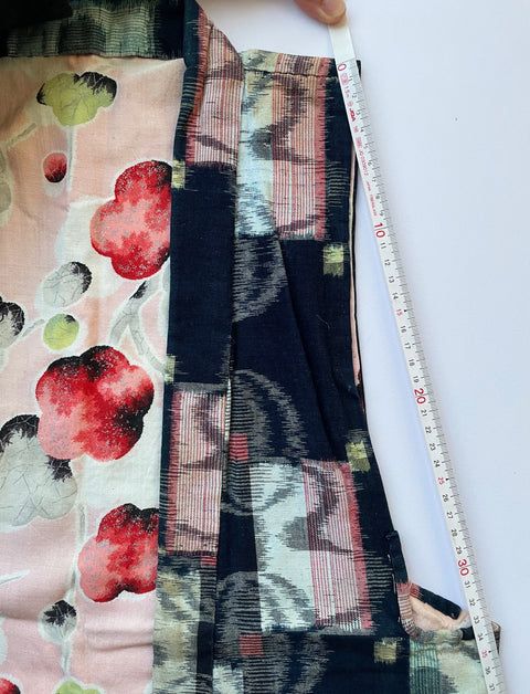 [Vintage] Kasuri Kimono Vest