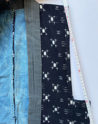 [Vintage] Children's Kasuri Kimono Work Vest