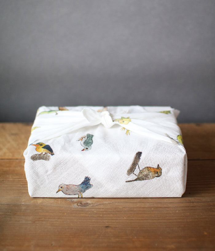 Linen Handkerchief {Birds}