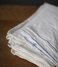 Flax Linen Kitchen Cloth: White Small