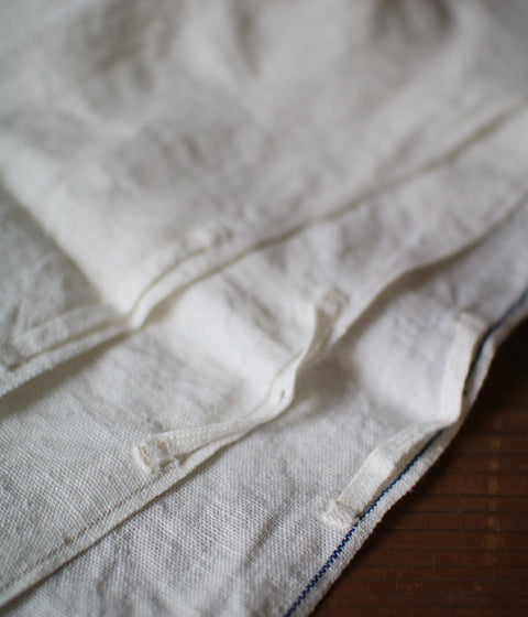 Flax Linen Kitchen Cloth: Blue