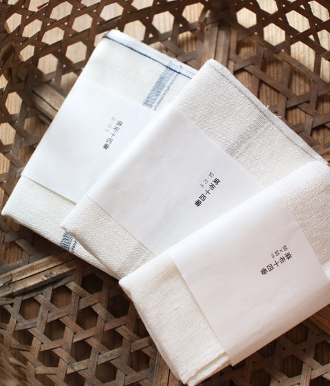 Flax Linen Kitchen Cloth: Blue