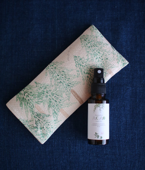 Warm Eye Pillow with Japanese Forest Mist {Trees}