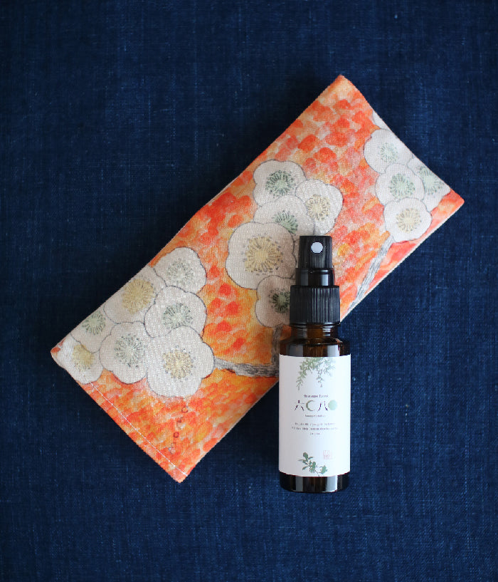 Warm Eye Pillow with Japanese Forest Mist {Ume Plum}