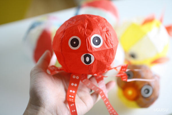 Japanese Paper Balloon {Octopus} – UGUiSU STORE