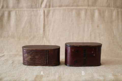 [Vintage] Japanese Bent Wood Bento Box (B)