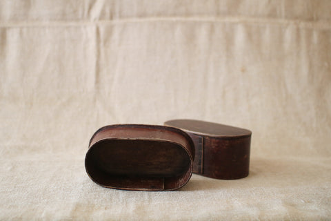 [Vintage] Japanese Bent Wood Bento Box (A)