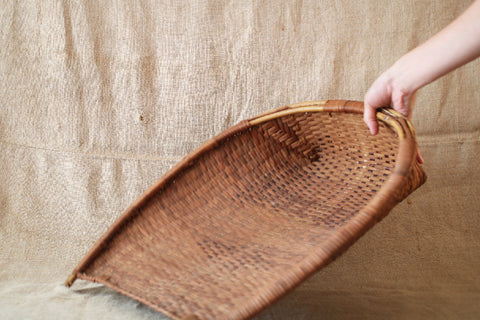 [Vintage] Mi Bamboo Winnowing Basket - sold out