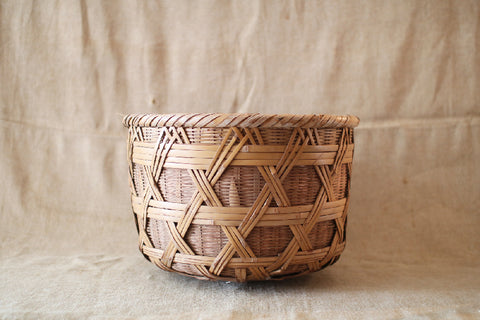 [Vintage] Bamboo Large Basket