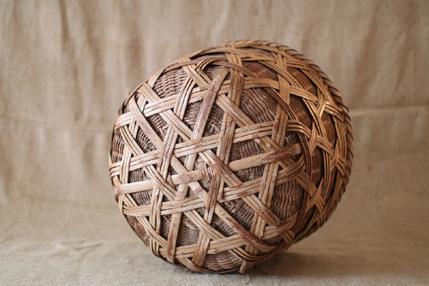 [Vintage] Bamboo Large Basket