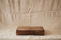 [Vintage] Wooden Lidded Flat Box